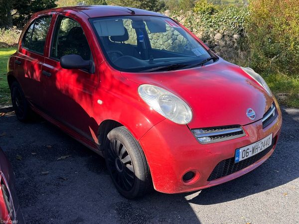 Nissan Micra Hatchback, Petrol, 2006, Red