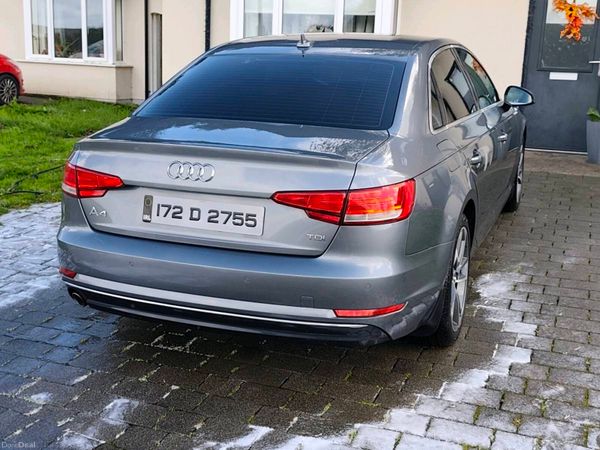 Audi A4 Saloon, Diesel, 2017, Grey