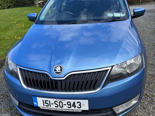 Skoda Rapid Saloon, Diesel, 2015, Blue