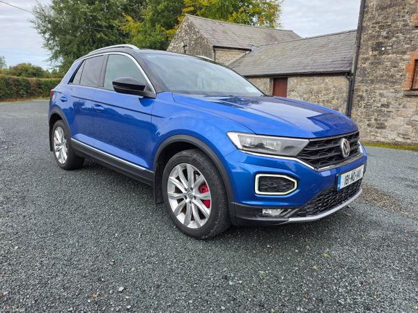 Volkswagen T-Roc SUV, Petrol, 2018, Blue