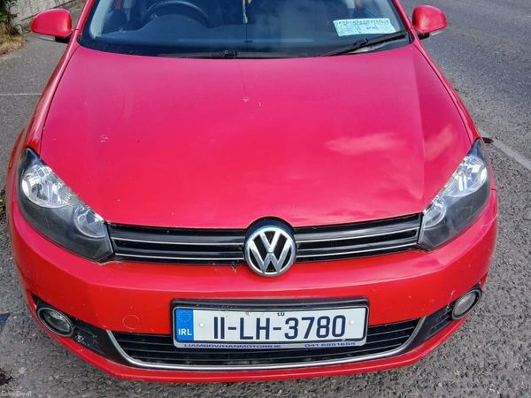 Volkswagen Golf Estate, Diesel, 2011, Red