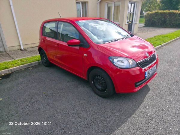 Skoda Citigo Hatchback, Petrol, 2014, Red