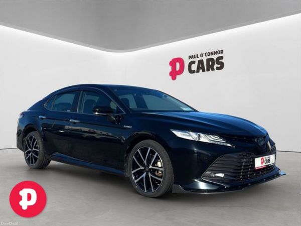 Toyota Camry Saloon, Petrol Hybrid, 2019, Black