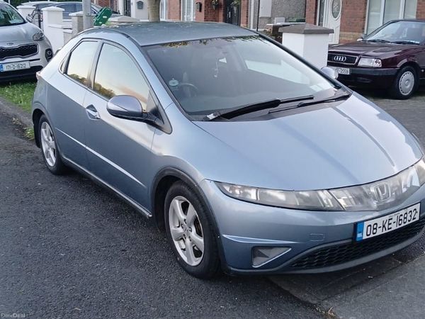 Honda Civic Hatchback, Diesel, 2008, Blue
