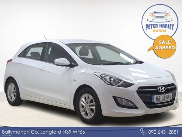 Hyundai i30 Hatchback, Diesel, 2016, White