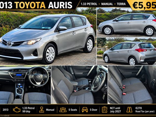 Toyota Auris MPV, Petrol, 2013, Grey
