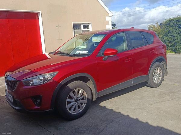 Mazda CX-5 SUV, Diesel, 2014, Red