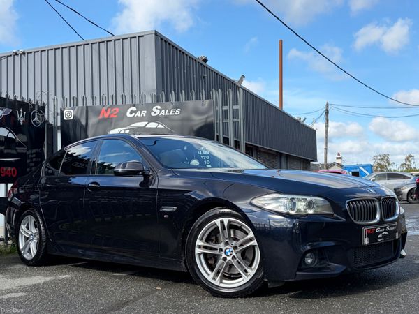 BMW 5-Series Saloon, Diesel, 2014, Black