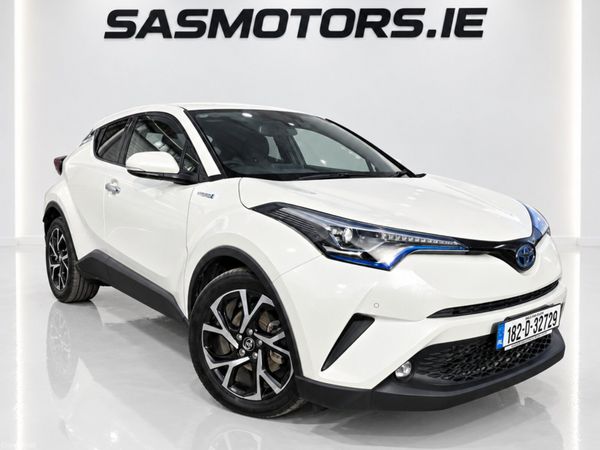 Toyota C-HR SUV, Petrol Hybrid, 2018, White