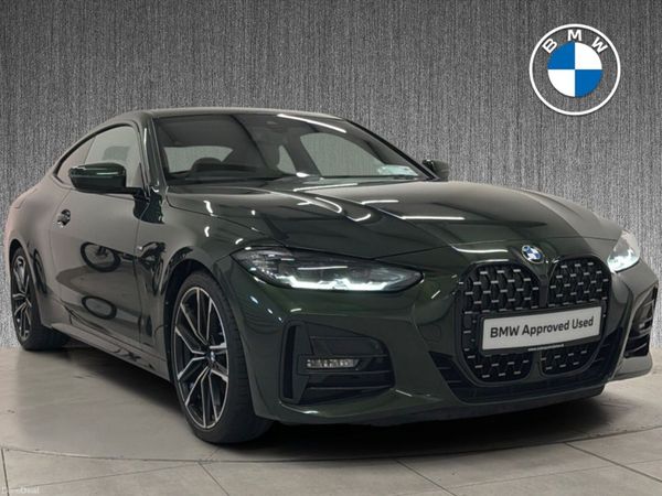 BMW 4-Series Coupe, Diesel, 2021, Green