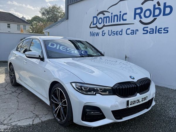 BMW 3-Series Saloon, Diesel Hybrid, 2022, White