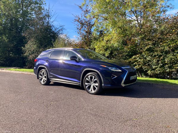 Lexus RX SUV, Petrol Hybrid, 2019, Blue