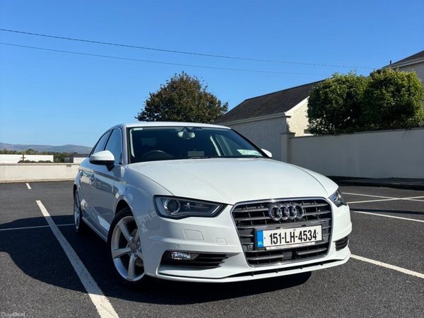 Audi A3 Saloon, Petrol, 2015, White