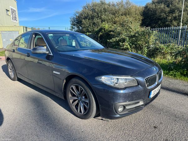 BMW 5-Series Saloon, Diesel, 2013, Blue
