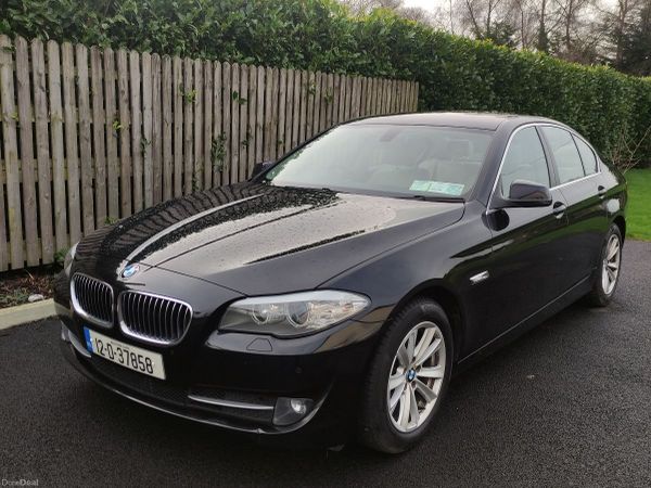 BMW 5-Series Saloon, Diesel, 2012, Black