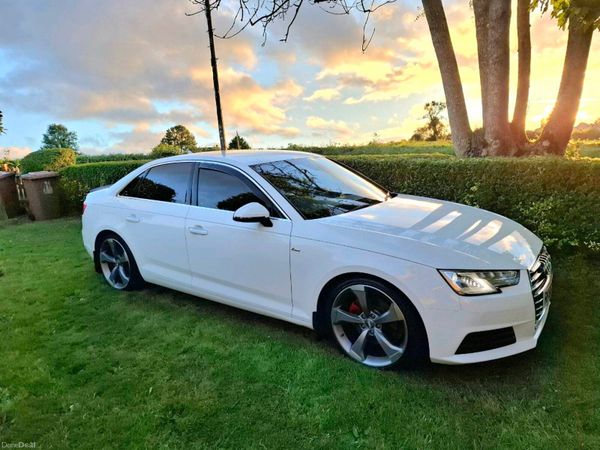 Audi A4 Saloon, Diesel, 2016, White