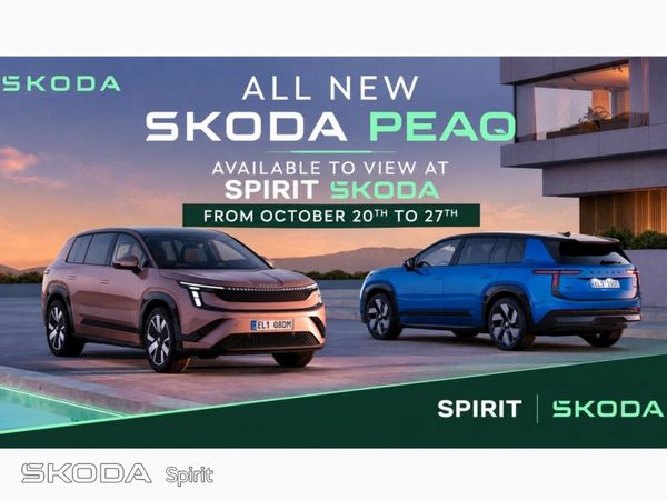 Skoda Peaq SUV, Electric, 2027, 