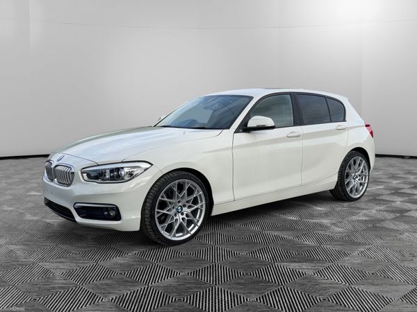 BMW 1-Series Hatchback, Diesel, 2017, White