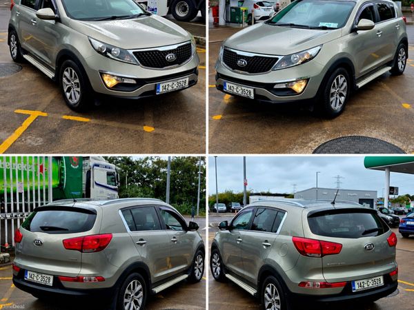 Kia Sportage SUV, Diesel, 2014, Silver