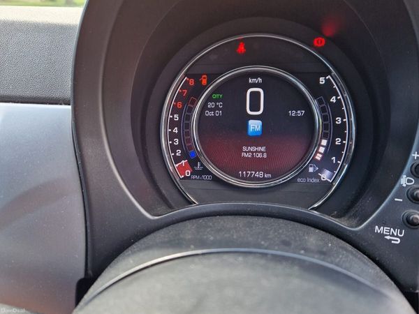 Fiat 500 Hatchback, Petrol, 2014, White
