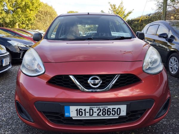 Nissan Micra Hatchback, Petrol, 2016, Red