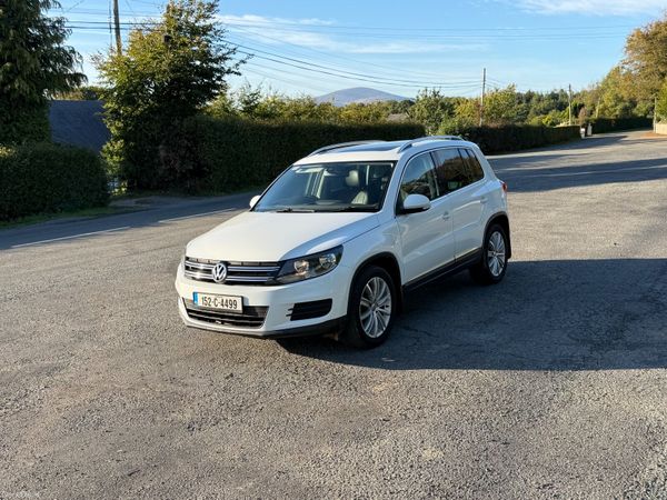 Volkswagen Tiguan SUV, Diesel, 2015, White