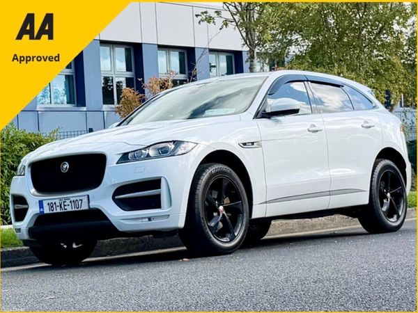 Jaguar F-Pace SUV, Diesel, 2018, White