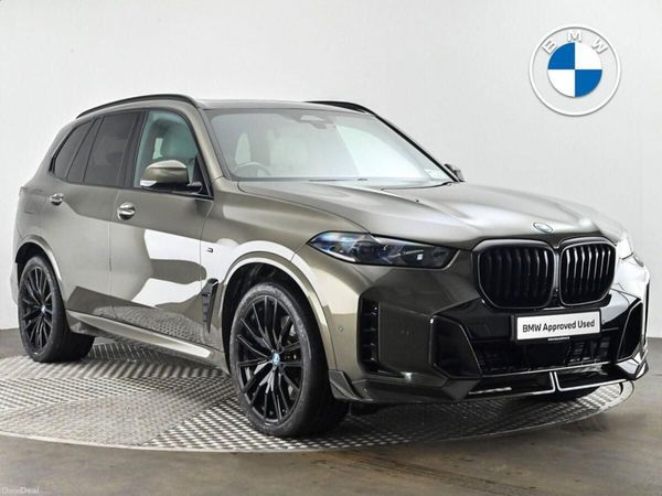 BMW X5 SUV, Petrol Plug-in Hybrid, 2024, Green