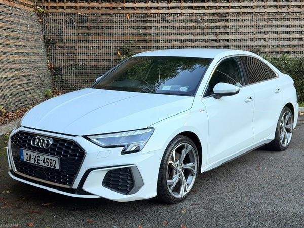 Audi A3 Saloon, Diesel, 2021, White