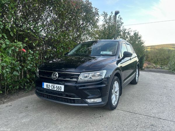 Volkswagen Tiguan SUV, Diesel, 2016, Black