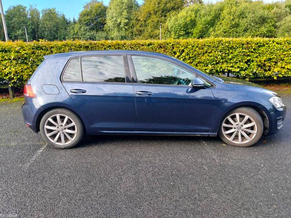 Volkswagen Golf Hatchback, Diesel, 2015, Blue