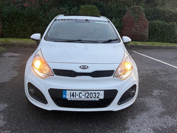 Kia Rio Hatchback, Diesel, 2014, White