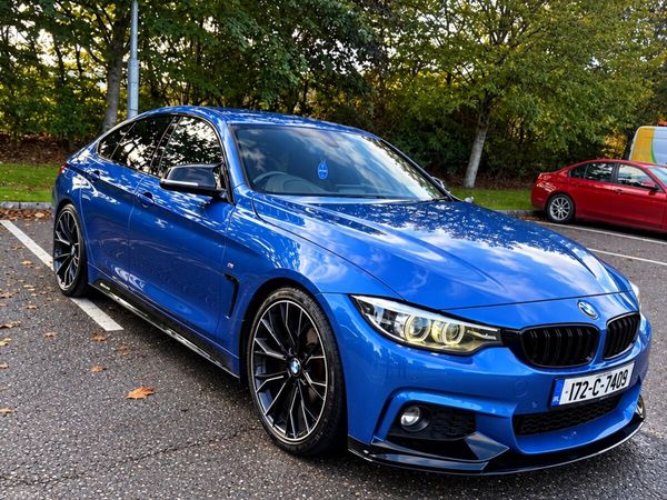 BMW 4-Series Coupe, Diesel, 2017, Blue