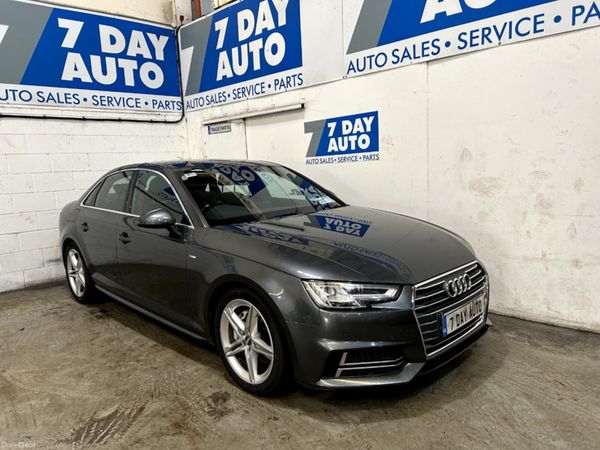 Audi A4 Saloon, Diesel, 2017, Grey
