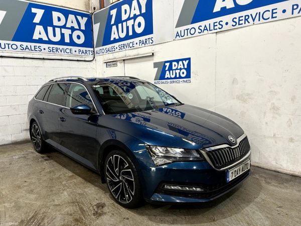 Skoda Superb Estate, Diesel, 2022, Blue