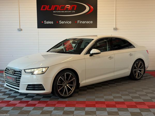 Audi A4 Saloon, Diesel, 2018, White