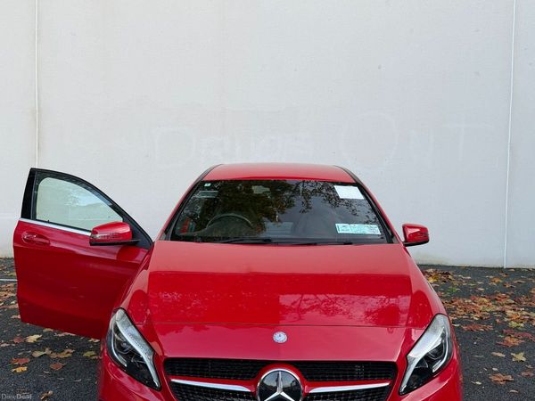 Mercedes-Benz A-Class Hatchback, Petrol, 2016, Red