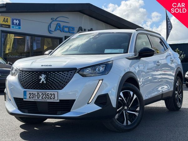 Peugeot 2008 SUV, Petrol, 2023, White