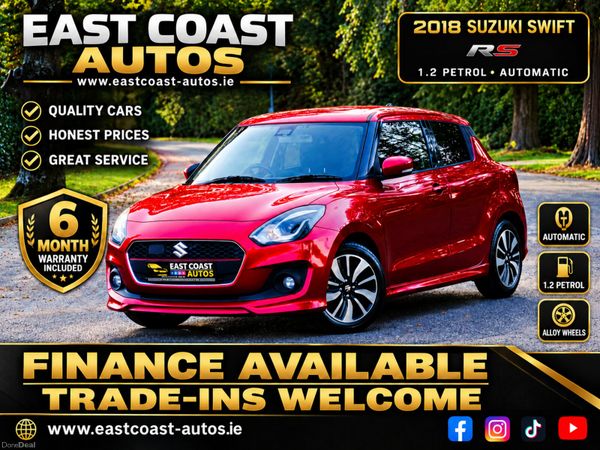 Suzuki Swift Hatchback, Petrol, 2018, Red