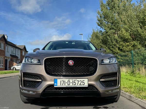 Jaguar F-Pace SUV, Diesel, 2017, Grey
