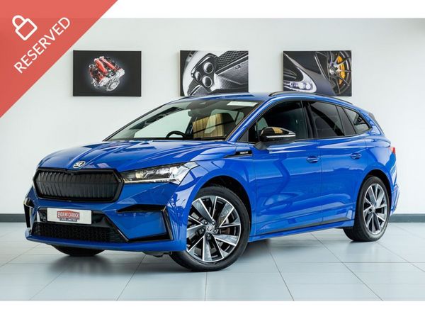 Skoda Enyaq Estate, Electric, 2024, Blue