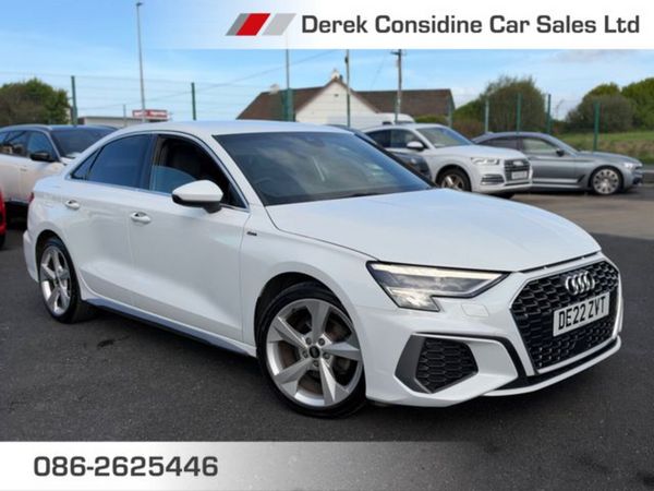Audi A3 Saloon, Petrol, 2022, White