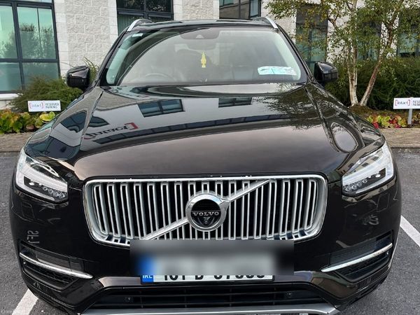 Volvo XC90 SUV, Petrol Plug-in Hybrid, 2016, Black