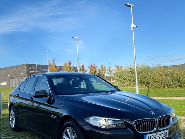 BMW 5-Series Saloon, Diesel, 2014, Brown