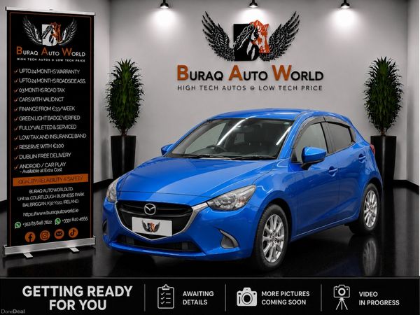 Mazda Demio MPV, Petrol, 2015, Blue