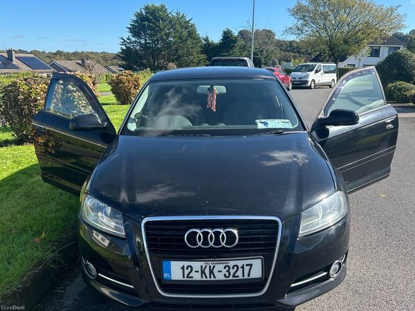 Audi A3 Hatchback, Diesel, 2012, Black