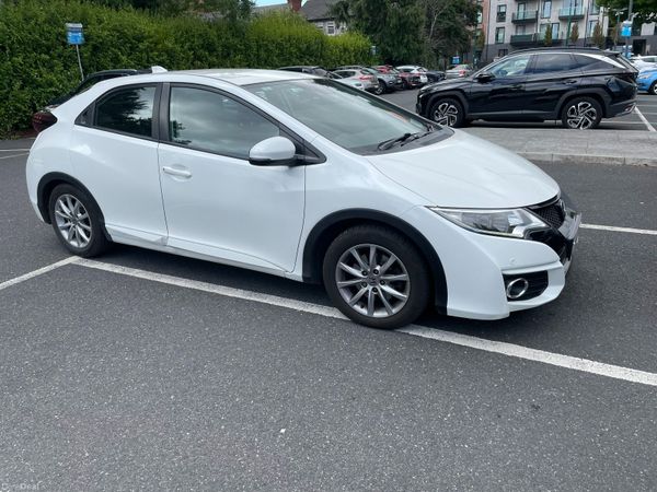 Honda Civic Hatchback, Diesel, 2016, White