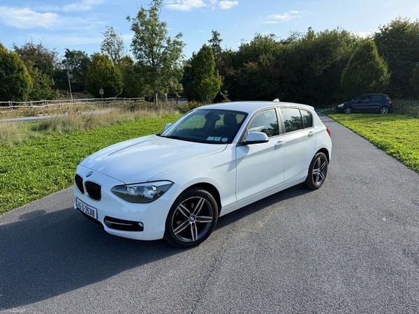 BMW 1-Series Hatchback, Petrol, 2014, White