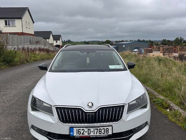 Skoda Superb Estate, Diesel, 2016, White