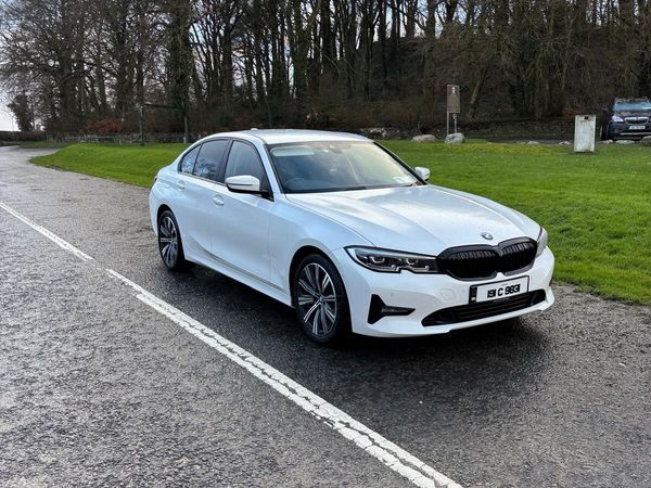 BMW 3-Series Saloon, Diesel, 2019, White